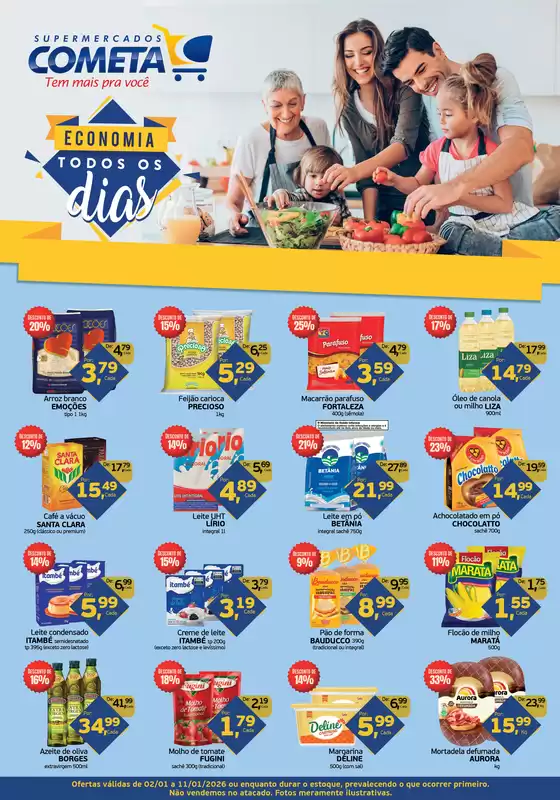 Catálogo Cometa Supermercados em Guarulhos | Dezenal | 2026-01-05T00:00:00.000Z - 2026-01-11T00:00:00.000Z