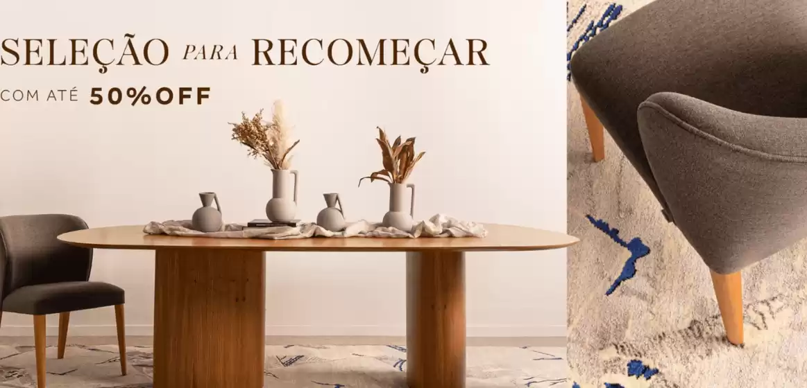 Catálogo Tok&Stok em Itajaí | Até 50% Off | 2026-01-06T00:00:00.000Z - 2026-02-06T00:00:00.000Z