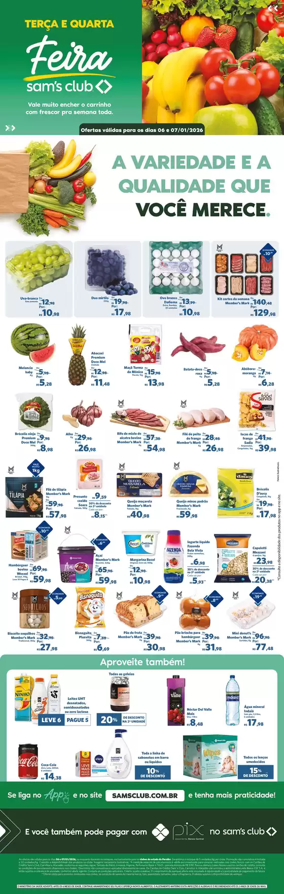 Catálogo Sam's Club | Ofertas especiais para você | 2026-01-06T00:00:00.000Z - 2026-01-07T00:00:00.000Z