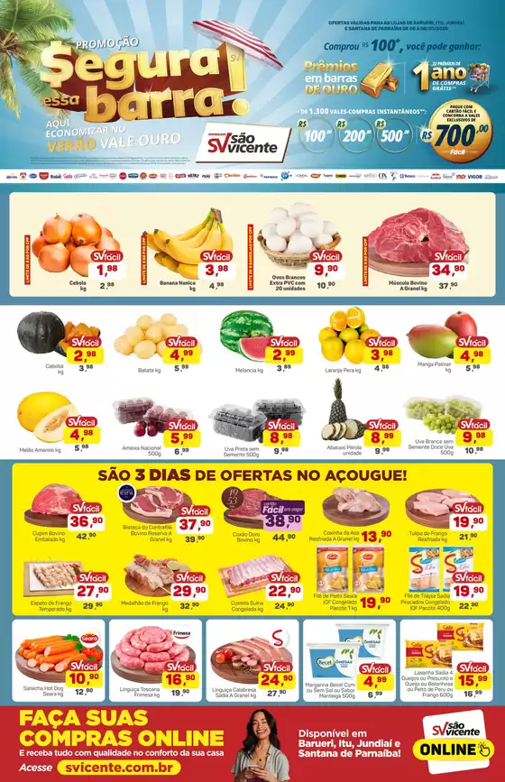 Catálogo Supermercados São Vicente | Nossas melhores ofertas para você | 2026-01-06T00:00:00.000Z - 2026-01-08T00:00:00.000Z