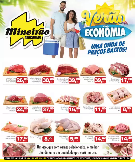 Catálogo Mineirão Atacarejo em Bauru | MINEIRAO ATACAREJO IRECE 05.01 A 11.01 | 2026-05-01T00:00:00.000Z - 2026-11-01T00:00:00.000Z