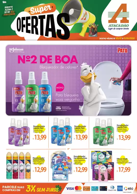 Catálogo Atacadão em Aracaju | Pechinchas e ofertas atuais | 2026-01-06T00:00:00.000Z - 2026-01-11T00:00:00.000Z