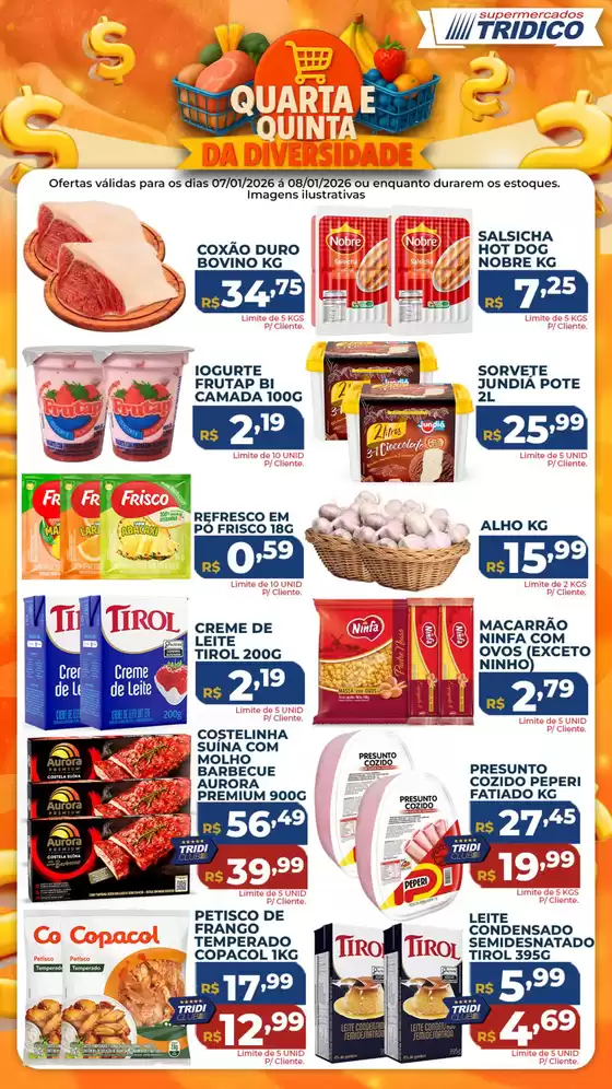 Catálogo Supermercados Tridico | Quarta e Quinta da Diversidade | 2026-01-07T00:00:00.000Z - 2026-01-08T00:00:00.000Z