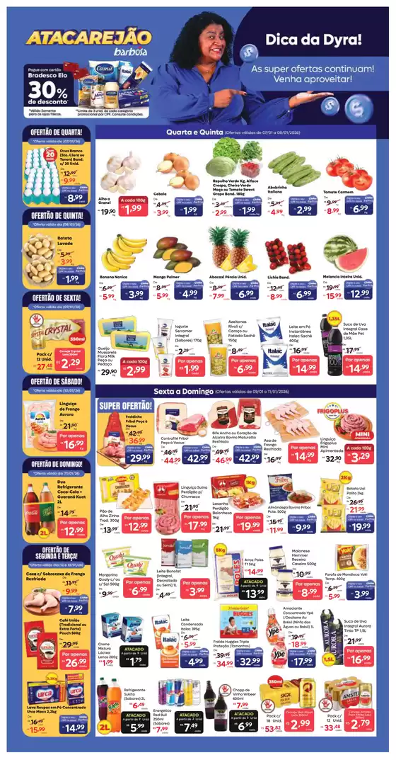 Catálogo Barbosa Supermercados | Dica Da Dyra | 2026-01-07T00:00:00.000Z - 2026-01-13T00:00:00.000Z