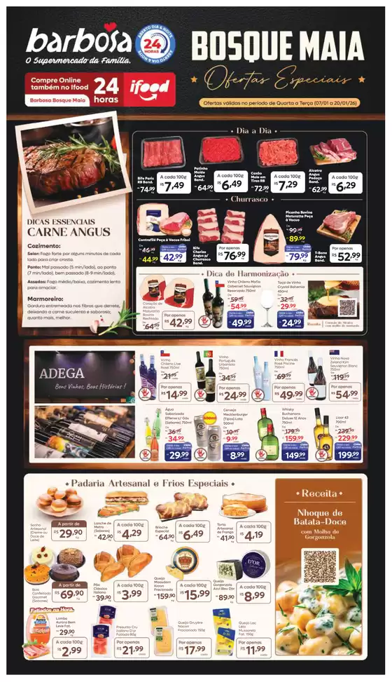 Catálogo Barbosa Supermercados | Bosque Maia Ofertas Especiais | 2026-01-07T00:00:00.000Z - 2026-01-13T00:00:00.000Z