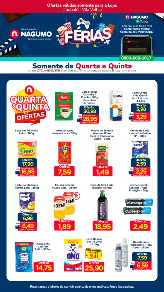 Catálogo Nagumo em Osasco | Segunda e Terça | 2026-01-07T00:00:00.000Z - 2026-01-08T00:00:00.000Z