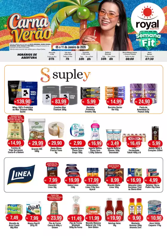 Catálogo Royal Supermercados em Passo Fundo | Melhores ofertas para todos os clientes | 2026-01-05T00:00:00.000Z - 2026-01-11T00:00:00.000Z