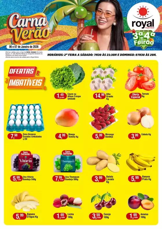 Catálogo Royal Supermercados em Passo Fundo | Grandes descontos em produtos selecionados | 2026-01-06T00:00:00.000Z - 2026-01-07T00:00:00.000Z
