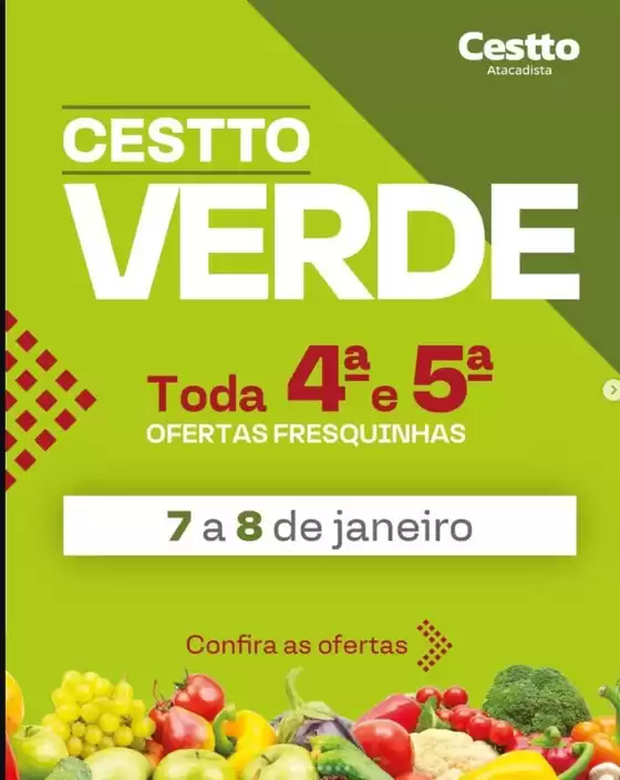 Catálogo Cestto Atacadista em Passo Fundo | Ofertas de hortifrúti | 2026-01-07T00:00:00.000Z - 2026-01-08T00:00:00.000Z