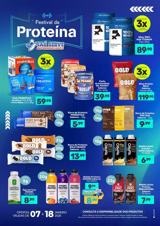 Catálogo Supermercados Jaù Serve | Festival da Proteína | 2026-01-07T00:00:00.000Z - 2026-01-18T00:00:00.000Z