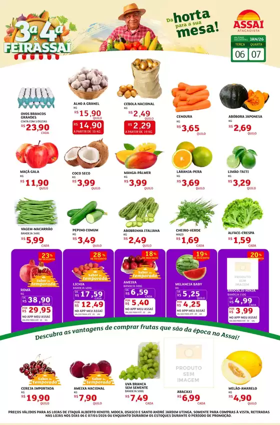 Catálogo Assaí Atacadista em Barueri | Nossas melhores pechinchas | 2026-01-07T00:00:00.000Z - 2026-01-07T00:00:00.000Z