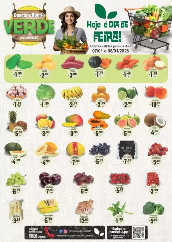 Catálogo Primor Supermercado em Santo André | Quarta e Quinta Verde | 2026-01-07T00:00:00.000Z - 2026-01-08T00:00:00.000Z