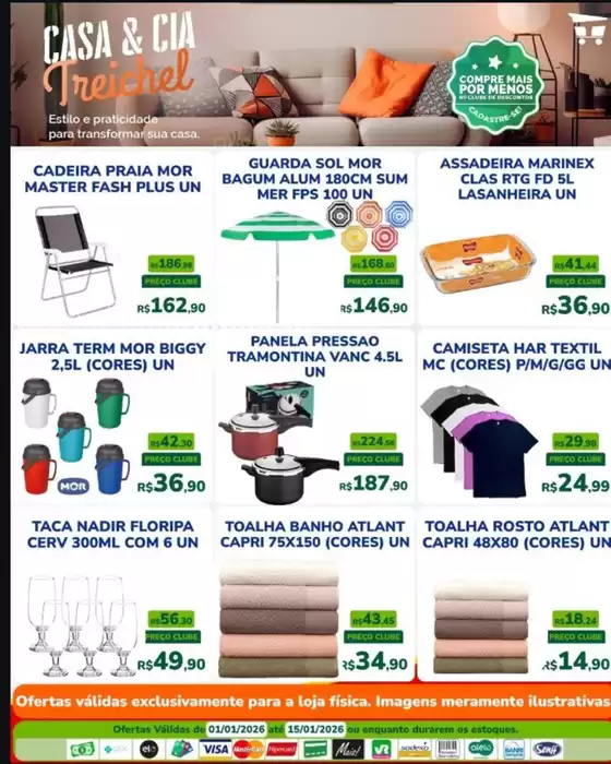 Catálogo Macro Atacado Treichel em Volta Redonda | CASA & CIA  | 2026-01-08T00:00:00.000Z - 2026-01-15T00:00:00.000Z
