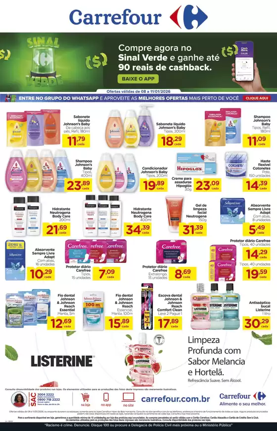 Catálogo Carrefour | Melhores ofertas e descontos | 2026-01-08T00:00:00.000Z - 2026-01-11T00:00:00.000Z