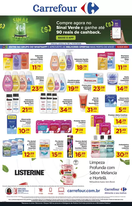 Catálogo Carrefour | Ofertas e promoções atuais | 2026-01-08T00:00:00.000Z - 2026-01-11T00:00:00.000Z