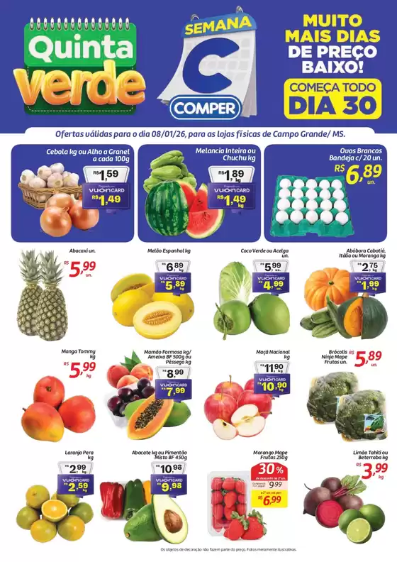 Catálogo Comper em Aracaju | Quinta Verde | 2026-01-08T00:00:00.000Z - 2026-01-08T00:00:00.000Z