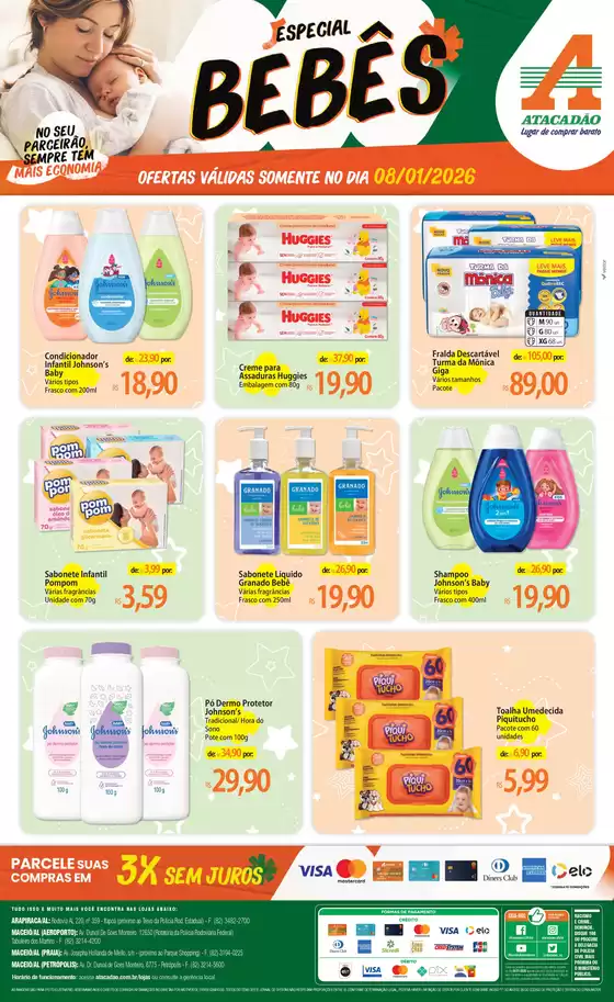 Catálogo Atacadão em Volta Redonda | Atacadão - Bebês | 2026-01-08T00:00:00.000Z - 2026-01-08T00:00:00.000Z