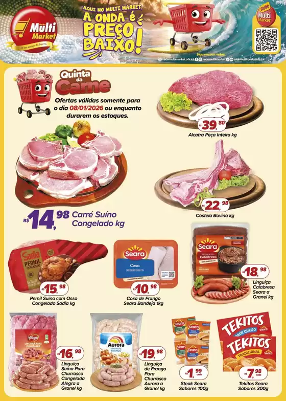 Catálogo Rede Multi Market em Volta Redonda | Encarte Rede Multi Market | 2026-01-08T00:00:00.000Z - 2026-01-08T00:00:00.000Z