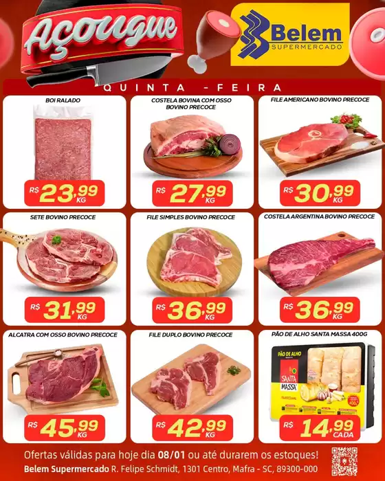 Catálogo Belem Supermercados em Santo André | Encarte Belem Supermercados | 2026-01-08T00:00:00.000Z - 2026-01-08T00:00:00.000Z