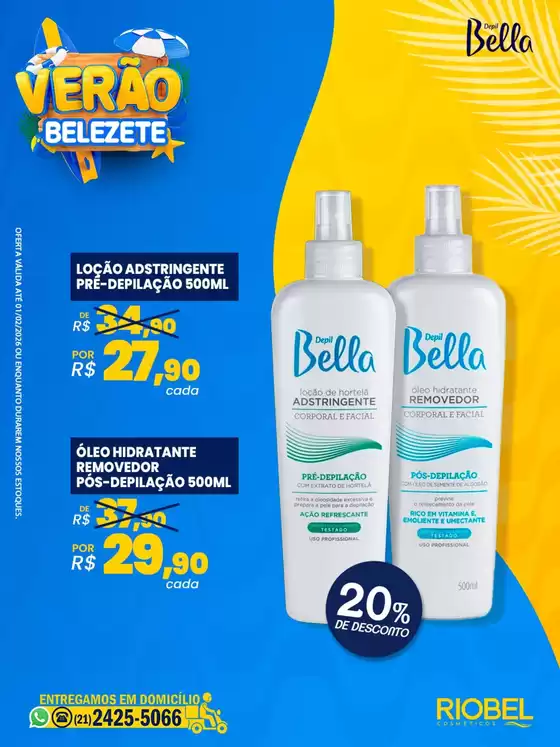 Catálogo Rio Bel Cosméticos em Curitiba | Ofertas exclusivas | 2026-01-08T00:00:00.000Z - 2026-02-01T00:00:00.000Z