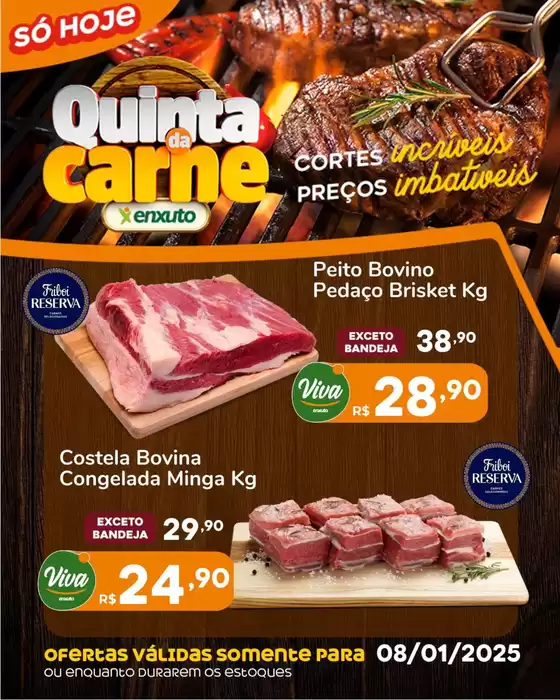 Catálogo Enxuto em Juiz de Fora | Quinta Da Carne | 2026-01-08T00:00:00.000Z - 2026-01-08T00:00:00.000Z
