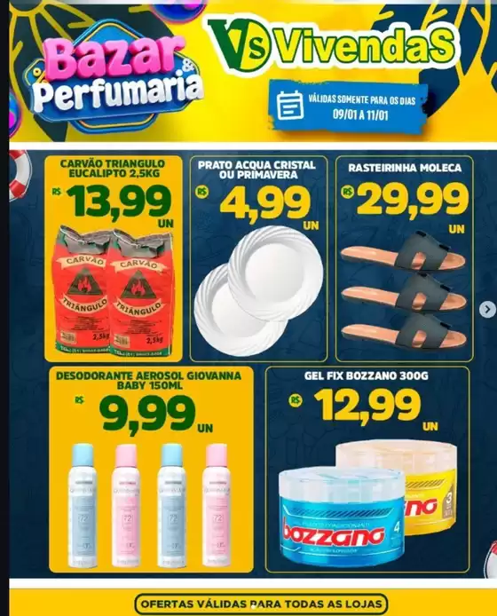 Catálogo Vivendas Supermercado em Piratininga | Bazar Perfumaria | 2026-01-09T00:00:00.000Z - 2026-01-11T00:00:00.000Z