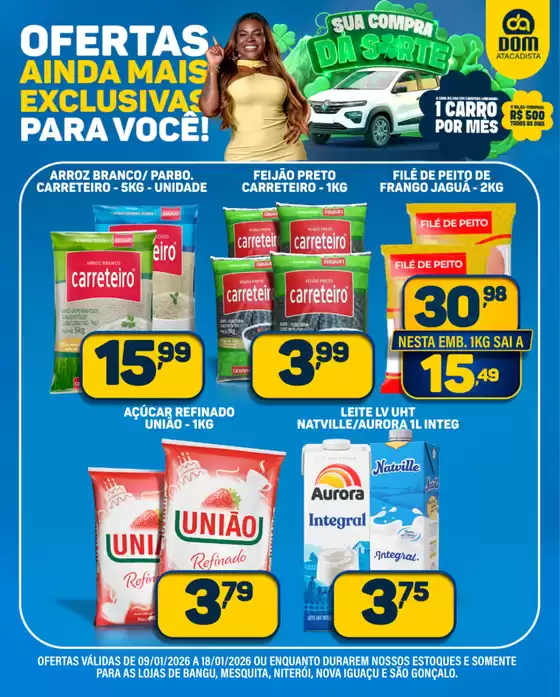 Catálogo Dom Atacadista em Santo André | Melhores ofertas para todos os caçadores de pechinchas | 2026-01-09T00:00:00.000Z - 2026-01-18T00:00:00.000Z