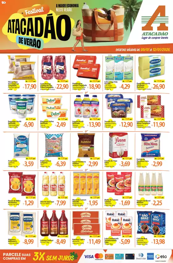 Catálogo Atacadão em Uberaba | Melhores ofertas para todos os caçadores de pechinchas | 2026-01-09T00:00:00.000Z - 2026-01-12T00:00:00.000Z