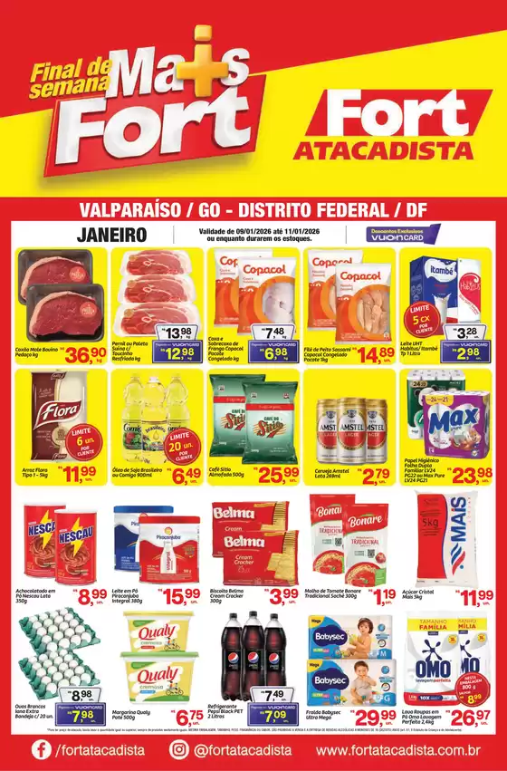 Catálogo Fort Atacadista em Ji-Paraná | DF Fort Fim Semana 09 a 11 JAN 26 | 2026-01-09T00:00:00.000Z - 2026-01-11T00:00:00.000Z