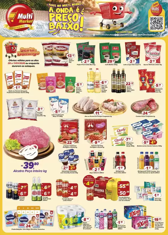 Catálogo Rede Multi Market em Navegantes | Encarte Rede Multi Market | 2026-01-09T00:00:00.000Z - 2026-01-11T00:00:00.000Z