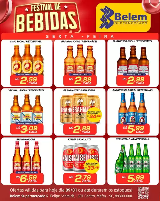 Catálogo Belem Supermercados em Navegantes | Encarte Belem Supermercados | 2026-01-09T00:00:00.000Z - 2026-01-09T00:00:00.000Z