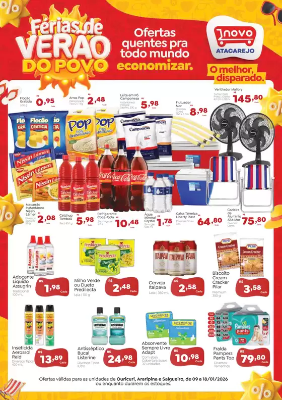 Catálogo Novo Atacarejo em Navegantes | Melhores ofertas para todos os caçadores de pechinchas | 2026-01-09T00:00:00.000Z - 2026-01-18T00:00:00.000Z