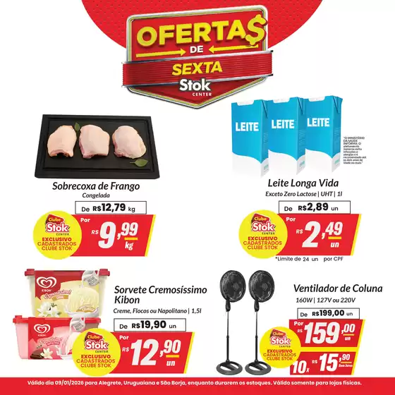 Catálogo Stok Center em Guarulhos | 51624 Lamina stok center TV diaria AL UR SB 09 de janeiro | 2026-01-09T00:00:00.000Z - 2026-01-09T00:00:00.000Z