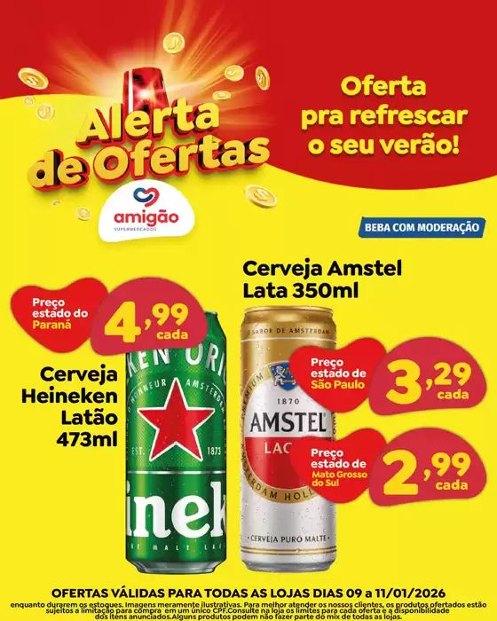 Catálogo Amigão Supermercados em Guarulhos | Alerta De Ofertas | 2026-01-09T00:00:00.000Z - 2026-01-11T00:00:00.000Z