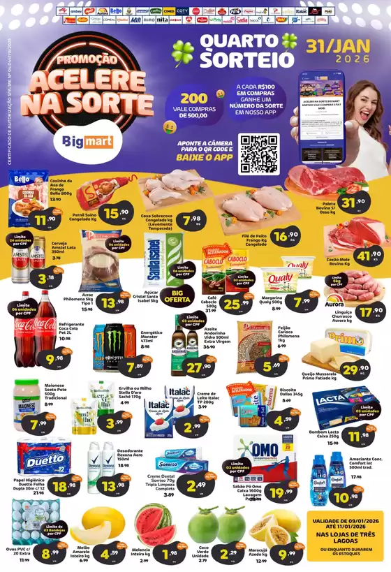 Catálogo Bigmart | Esquenta Fim de Ano Big Mart Três Lagoas | 2026-01-09T00:00:00.000Z - 2026-01-11T00:00:00.000Z