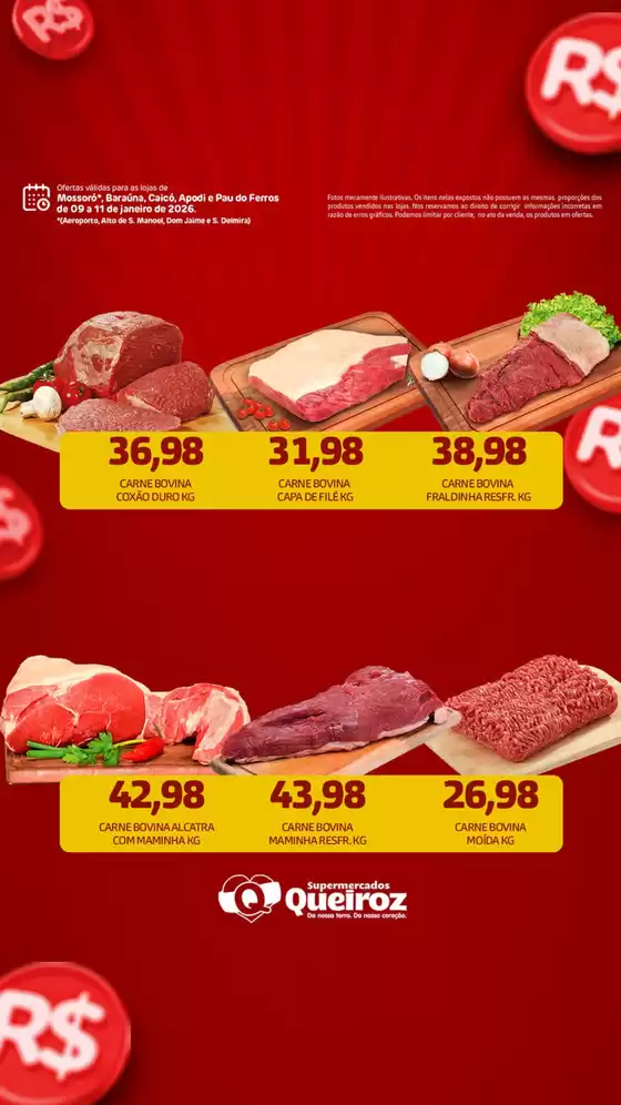 Catálogo Supermercados Queiroz em Salto | Preço Baixo  | 2026-01-09T00:00:00.000Z - 2026-01-15T00:00:00.000Z