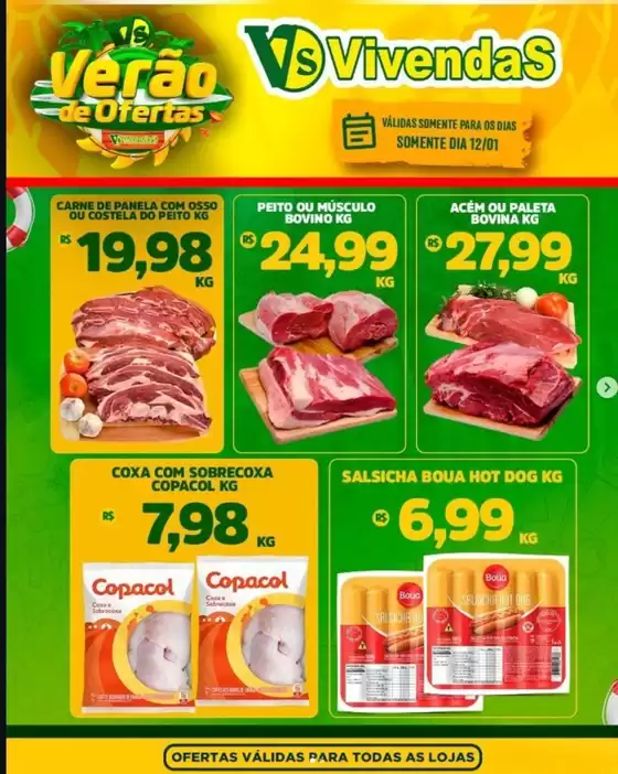 Catálogo Vivendas Supermercado | Verão De Ofertas | 2026-01-12T00:00:00.000Z - 2026-01-12T00:00:00.000Z