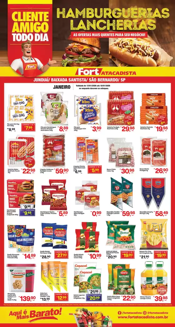 Catálogo Fort Atacadista em Belo Horizonte | SP Fort Food Service Hamburgueria 12 a 18 JAN 26 | 2026-01-12T00:00:00.000Z - 2026-01-18T00:00:00.000Z