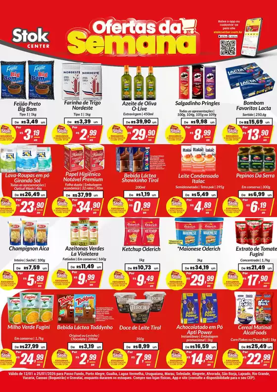 Catálogo Stok Center em Cotia | ENCARTE DE OFERTAS c | 2026-01-12T00:00:00.000Z - 2026-01-25T00:00:00.000Z