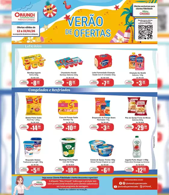 Catálogo Oriundi em Cotia | Verão De Ofertas | 2026-01-12T00:00:00.000Z - 2026-01-31T00:00:00.000Z