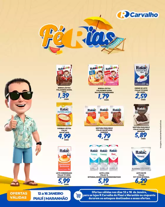 Catálogo R Carvalho Supermercado em Cotia | Ferias | 2026-01-12T00:00:00.000Z - 2026-01-16T00:00:00.000Z