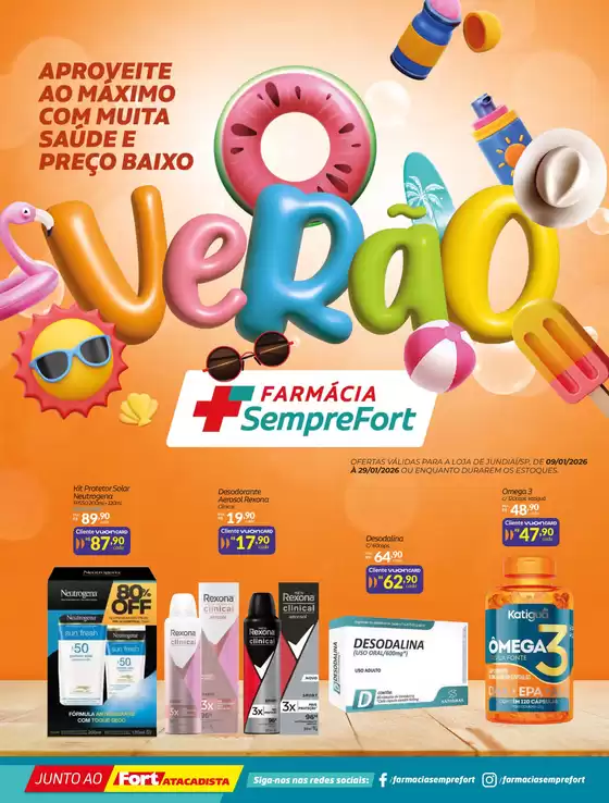 Catálogo Farmácia SempreFort em Itumbiara | Fort Atacadista - São Paulo | 2026-01-09T00:00:00.000Z - 2026-01-29T00:00:00.000Z