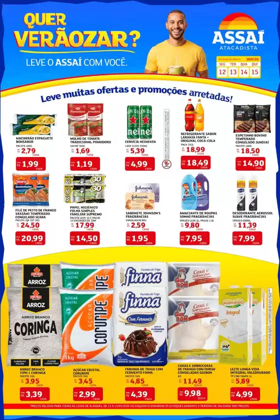 Catálogo Assaí Atacadista em Colina | PREÇOS VÁLIDOS DE 12 A 15/01/26 | 2026-01-12T00:00:00.000Z - 2026-01-15T00:00:00.000Z