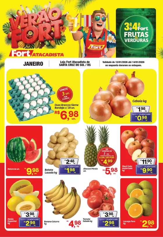 Catálogo Fort Atacadista em Santo André | RS Fort FLV 3ª e 4ª 13 e 14 JAN 26 santa cruz | 2026-01-13T00:00:00.000Z - 2026-01-14T00:00:00.000Z