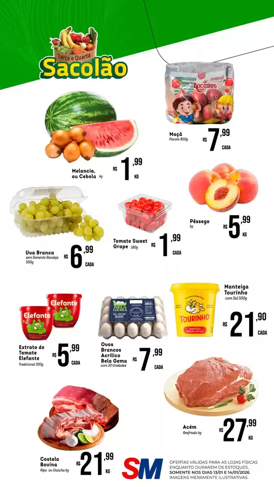 Catálogo SuperMaxi em Londrina | Sacolão | 2026-01-13T00:00:00.000Z - 2026-01-14T00:00:00.000Z