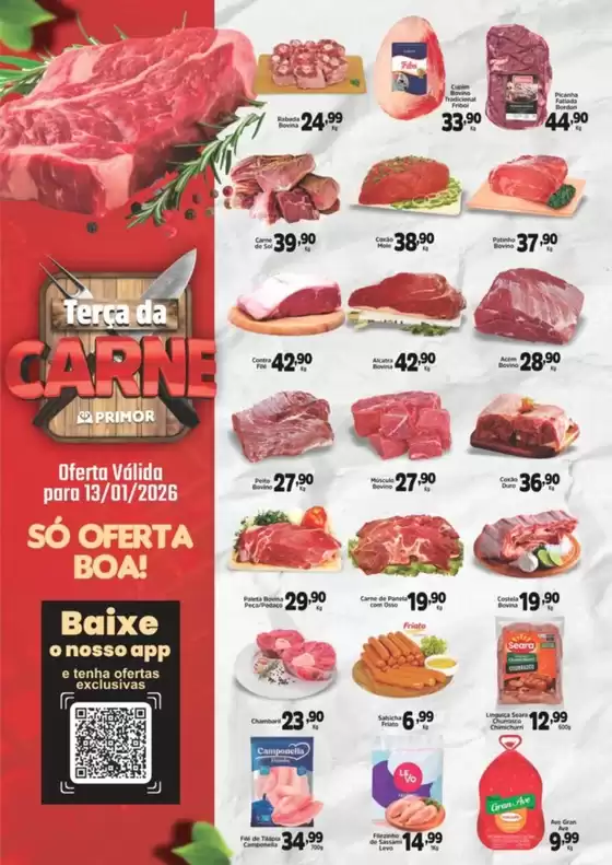 Catálogo Primor Supermercado em Londrina | Terça Da Carne | 2026-01-13T00:00:00.000Z - 2026-01-13T00:00:00.000Z