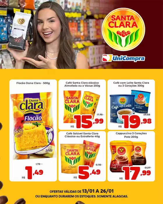 Catálogo Unicompra em Londrina | Santa Clara | 2026-01-13T00:00:00.000Z - 2026-01-26T00:00:00.000Z