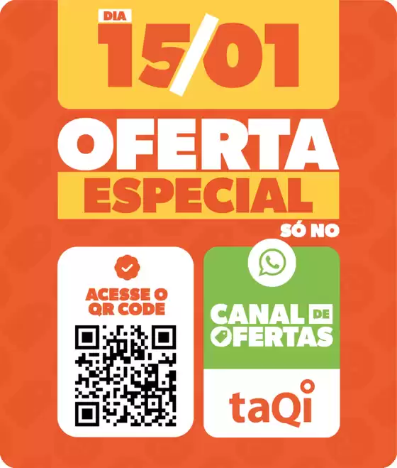 Catálogo Lojas TaQi em Santo André | Encarte Lojas TaQi | 2026-01-15T00:00:00.000Z - 2026-01-15T00:00:00.000Z