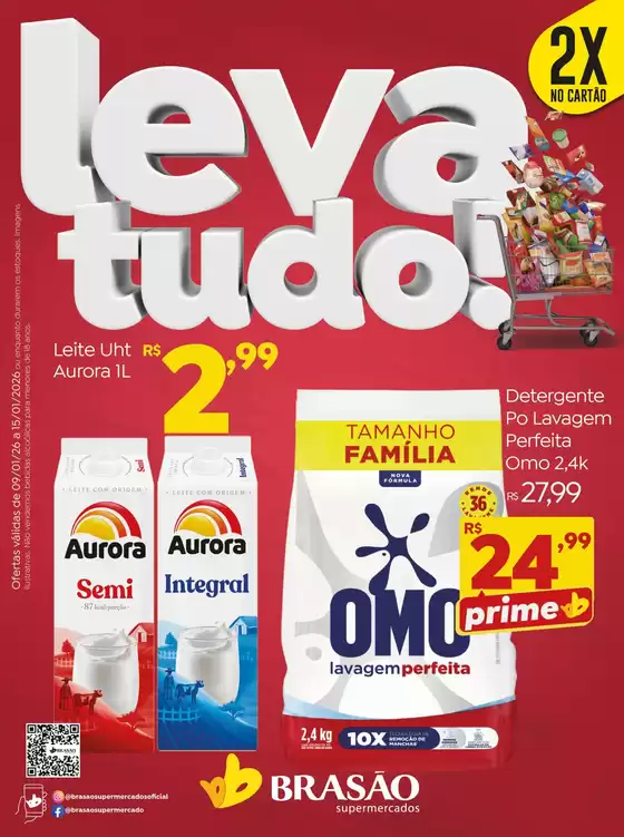 Catálogo Brasão Supermercados em Bauru | Levar Tudo! | 2026-01-13T00:00:00.000Z - 2026-01-15T00:00:00.000Z