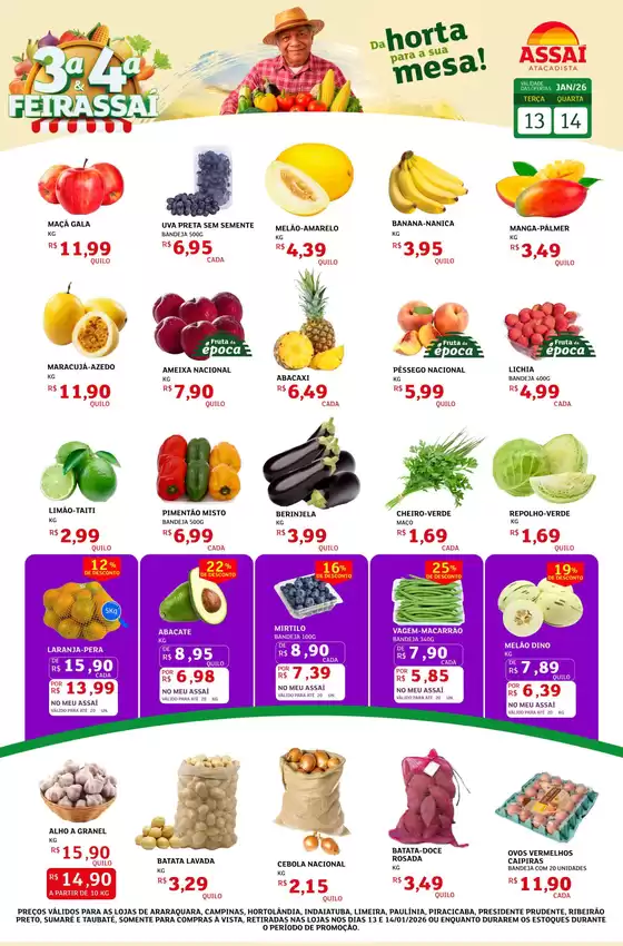 Catálogo Assaí Atacadista em Bauru | Nossas melhores ofertas para você | 2026-01-13T00:00:00.000Z - 2026-01-14T00:00:00.000Z